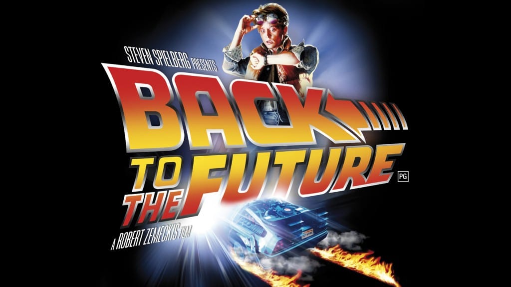 The poster image for the 1989 Back to the Future film