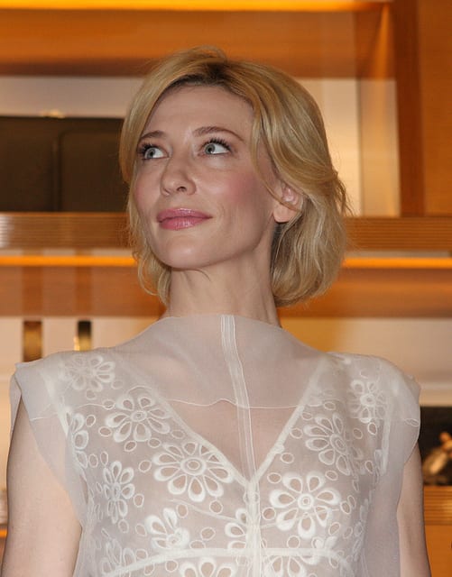 An image of Cate Blanchett star of Blue Jasmine.